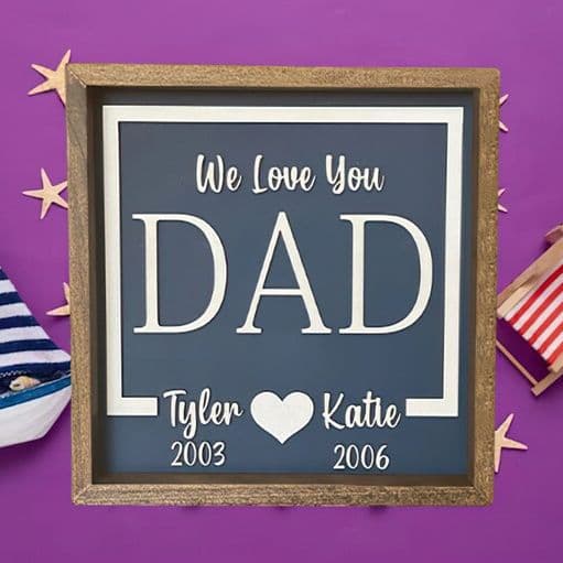 Cross-border Amazon Father's Day Personalized Gift for Husband and Grandpa DAD Logo