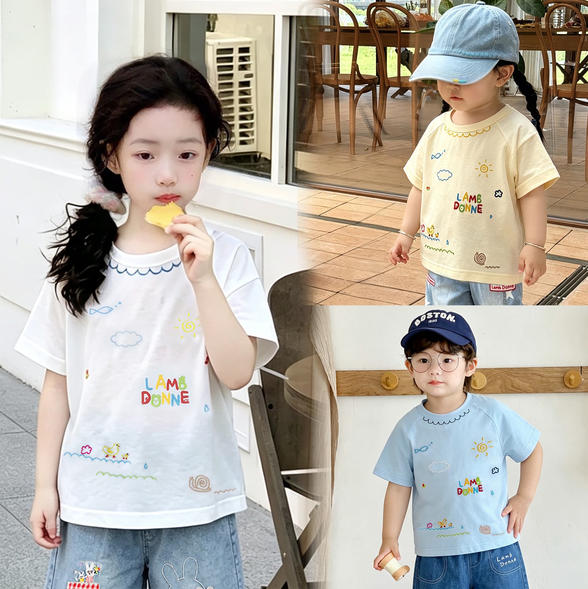 Children's Summer Short Sleeve T-Shirt 2026 New Style Boys Round Neck T-Shirt Thin Short Sleeve T-Shirt for Boys and Girls