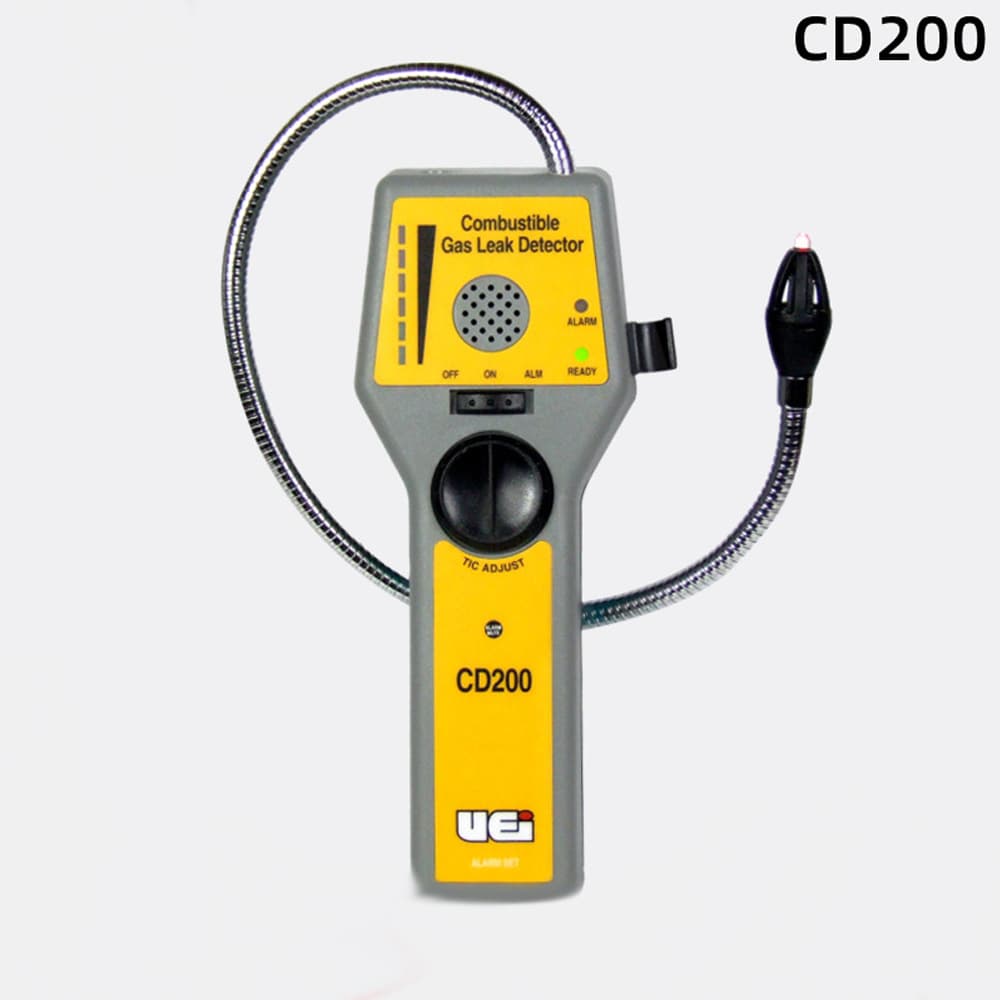 CD200 Natural Gas Propane Leak Detector with Sound and Light Alarm, Combustible Gas Leak Detector