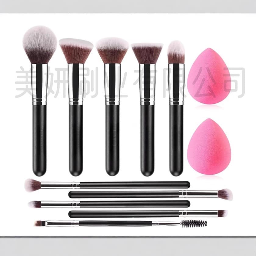 14-Piece Makeup Brush Set Soft Hair Powder Brush Beauty Makeup Brushes Complete Set Cosmetic Brushes for Face And Eyes