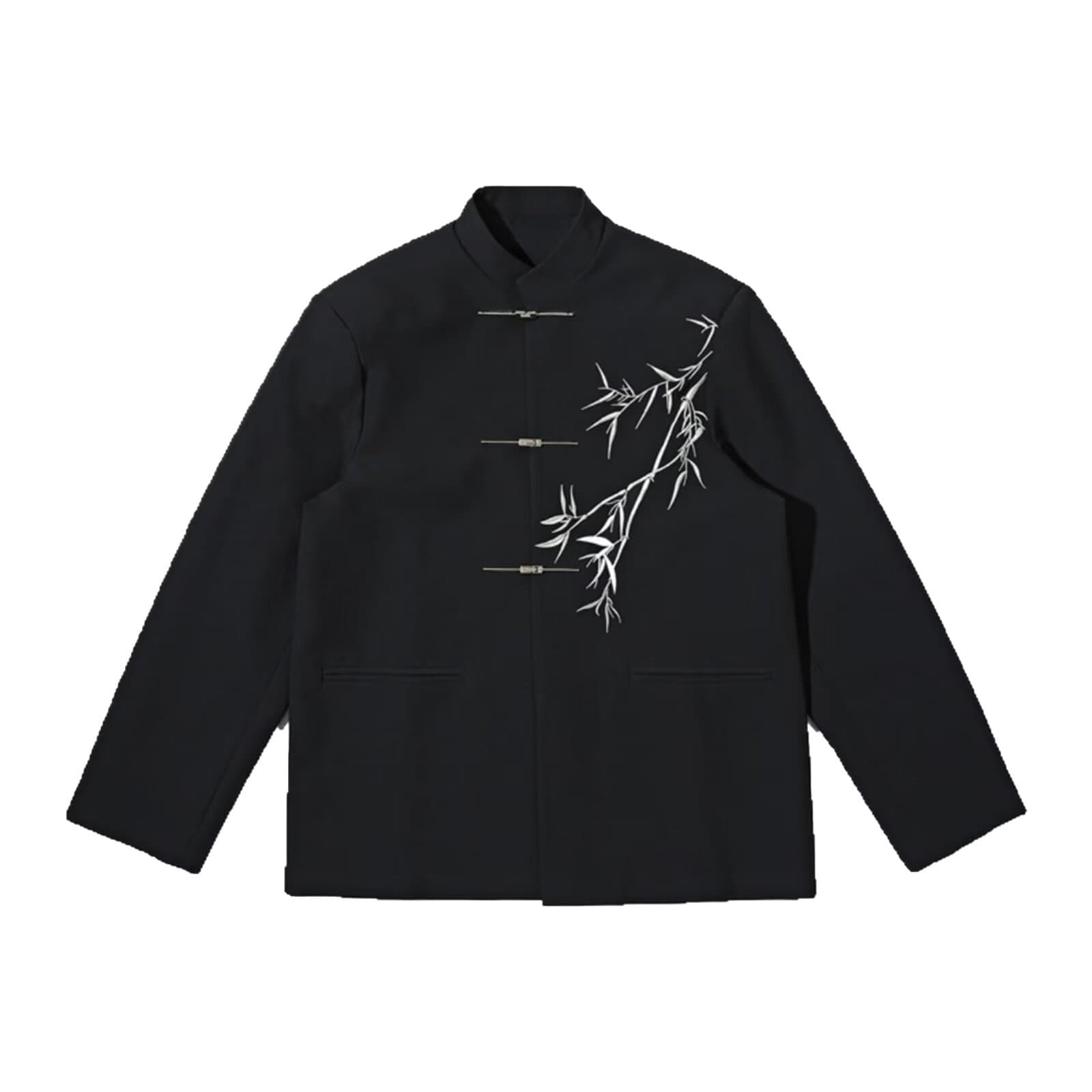 New Chinese Style Men's National Wind Suit Jacket for Young People Wedding Groom Outfit DK Stand Collar Zhongshan Suit Republic Era Tang Suit Set