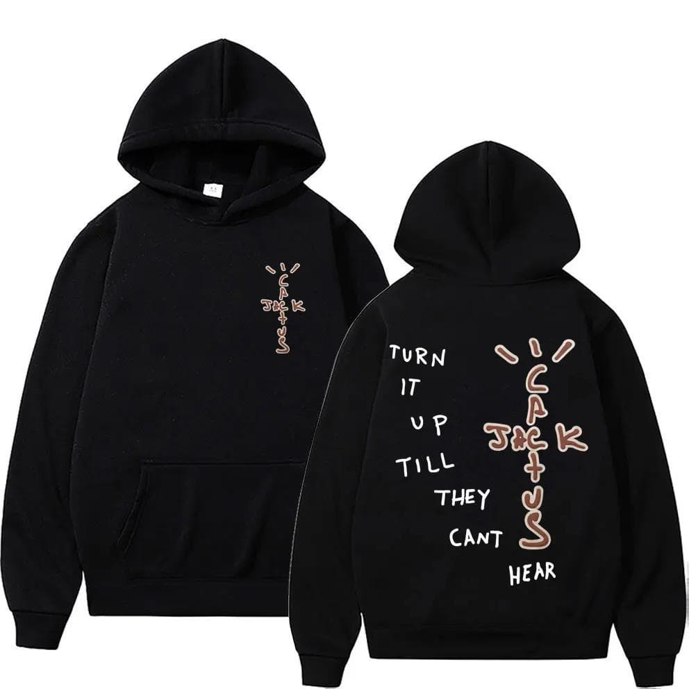 Rapper Cactus Jack Music Album Hoodies Men Women Fashion High