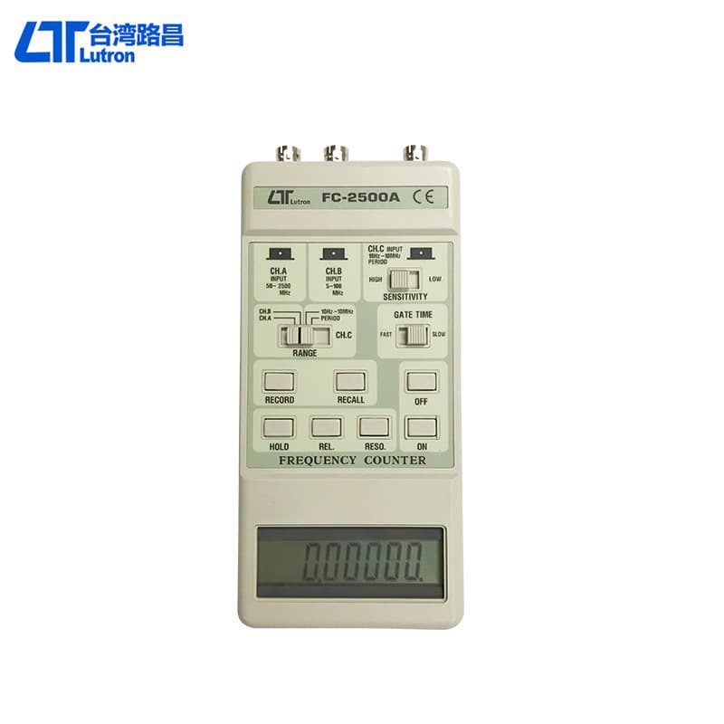 LUTRON Taiwan Lu Chang Handheld Frequency Counter Digital Frequency Meter FC-2500A