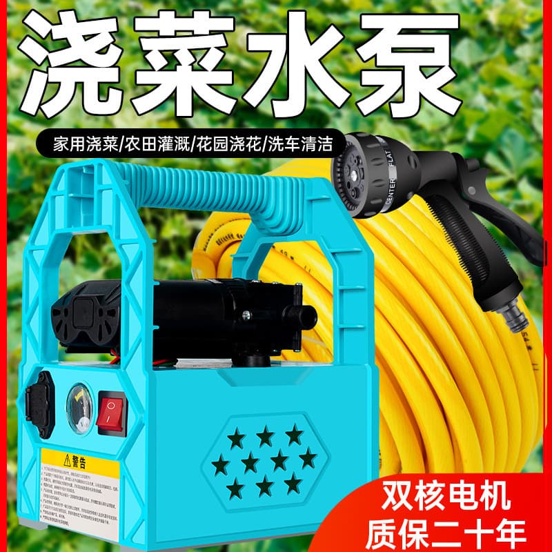 Rechargeable Water Pump for Vegetable Garden Watering, Farm Irrigation, Home Lithium Battery Pump