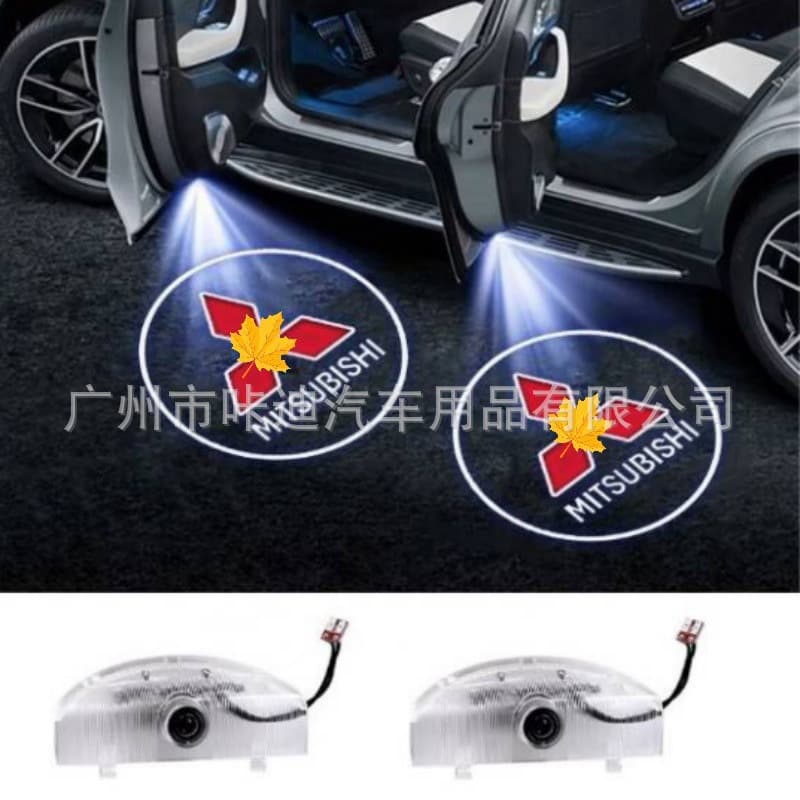Suitable for Mitsubishi PAJERO Pajero v87v93v97 modified decorative welcome light, door projection light, ambient light