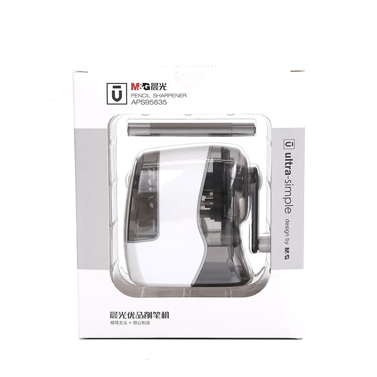 M&G APS95635 Pencil Sharpener (Curved Design) Hand-crank Sharpener Wholesale