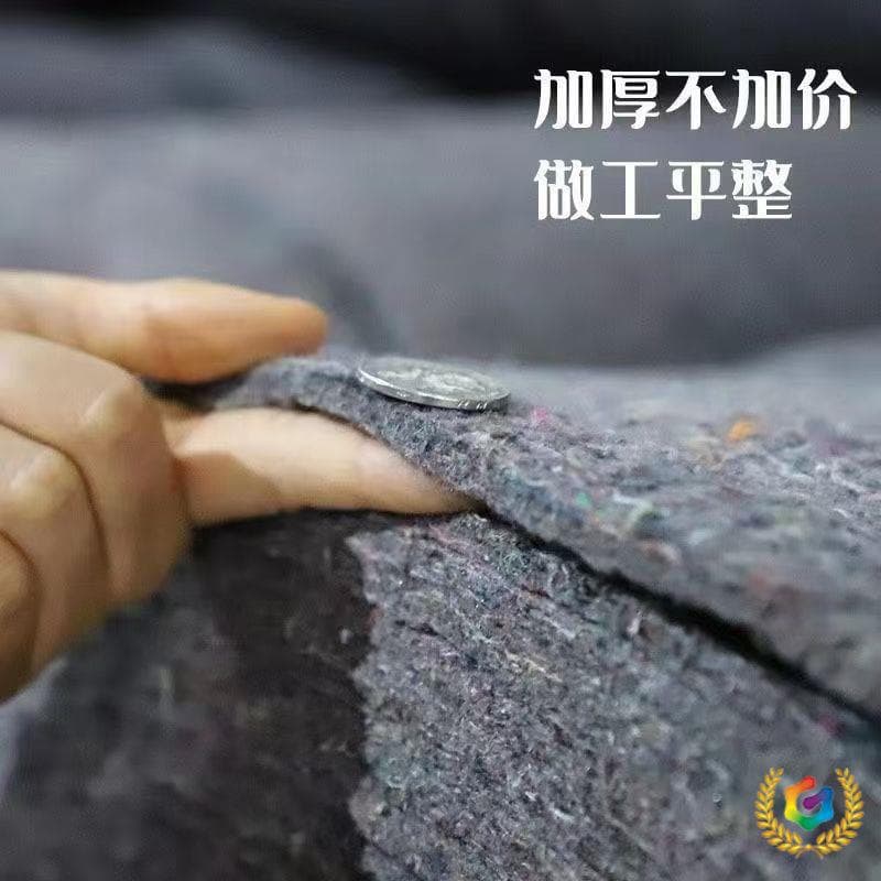 ✅ Thickened geotextile felt for greenhouse insulation, road maintenance, moisture retention, cold protection, and roof heat insulation (black core).