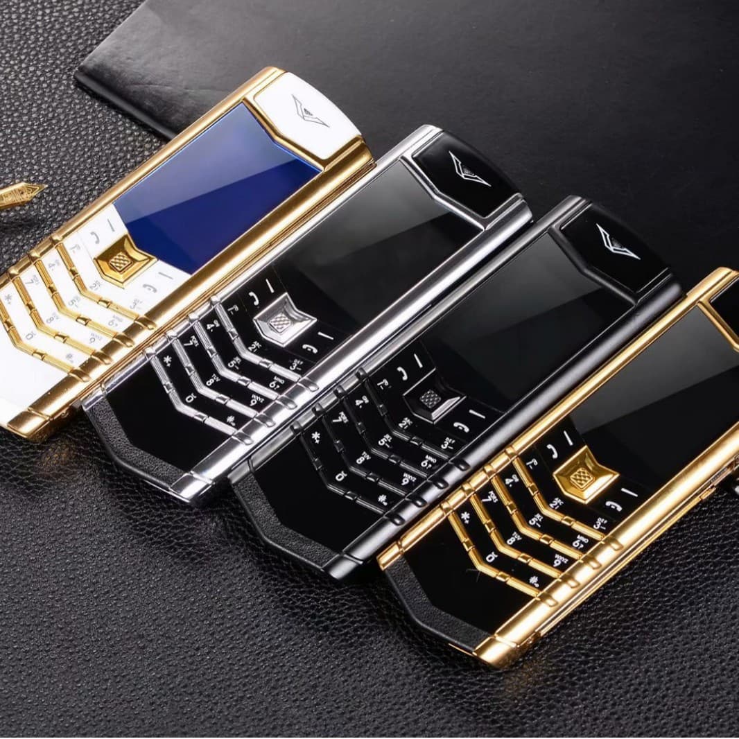 New Vretu Business Phone V10, Bar Style Small Screen Men's Luxury High-End Keypad Elderly Mobile