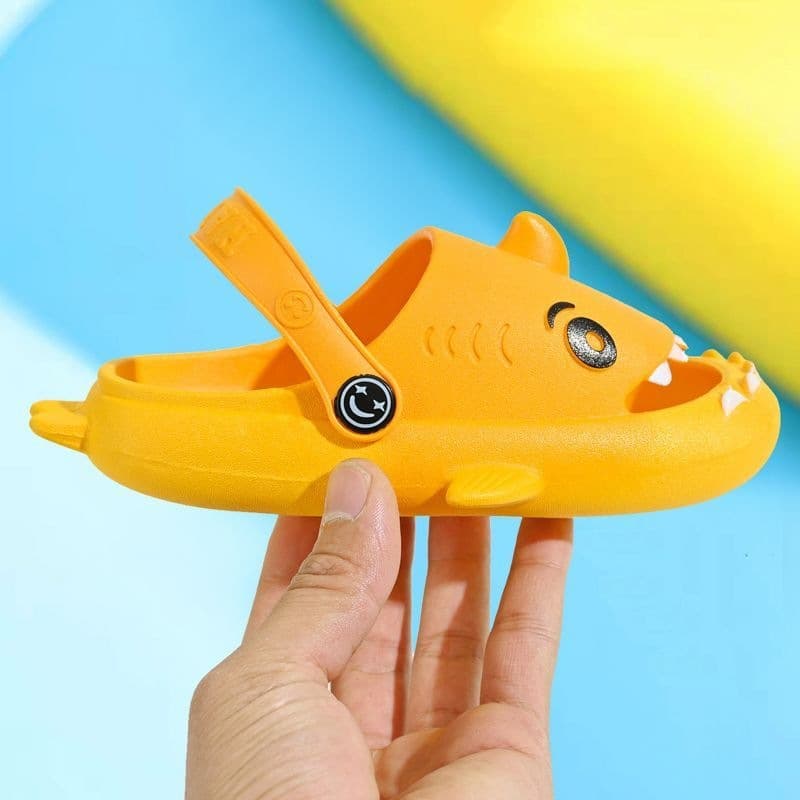 Kids Summer Slippers Cloud-Feel Indoor Closed-Toe Boys Girls Non-Slip Soft Sole Baby Hole Sandals Slippers