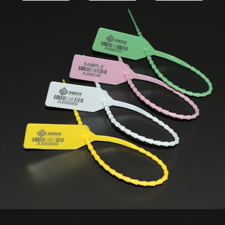 Custom Plastic Lead Seals, Disposable Seals for Logistics, Anti-Removal Seals for Coal Transport Trucks and Vans, Shoe and Bag Tags