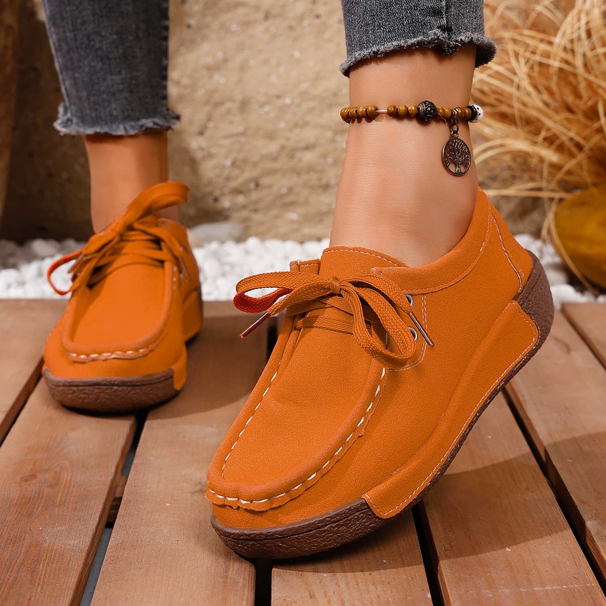 Cross-border Large Size Casual Shoes for Women 2025 Spring and Autumn New Fashion Trendy Retro Canvas Casual Shoes for Women