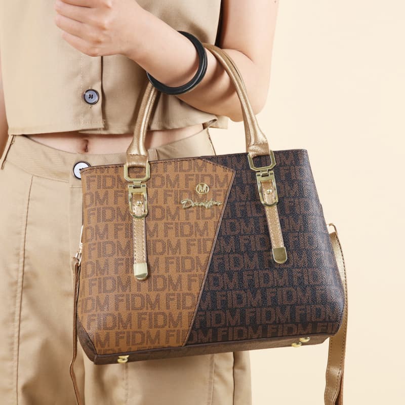 Large Capacity Women's Tote Bag 2025 Handbag for Mom Shoulder Bag Crossbody Bag Printed Women's Bag Cross-Border