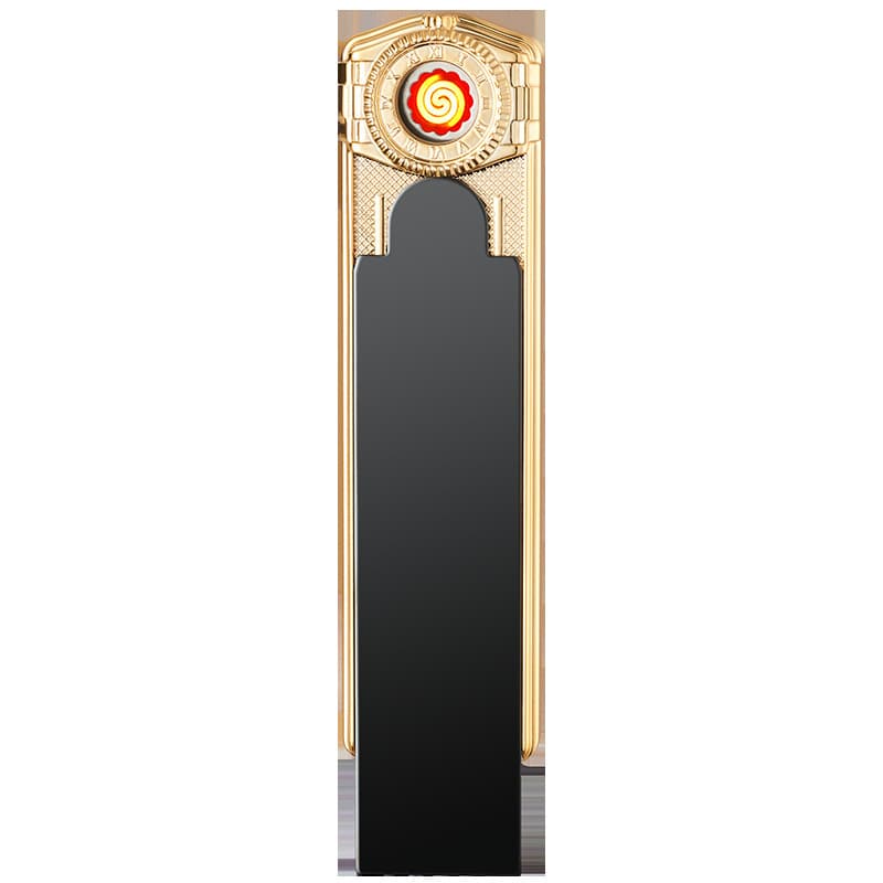 New YQ073 Mini Slim Charging Lighter Ultra-Thin Windproof USB Lighter Factory Wholesale