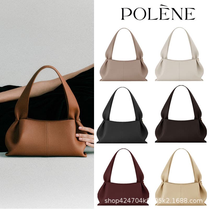 Polene Women's Fall/Winter New Arrival Number Nine East-West Handbag Shoulder Bag