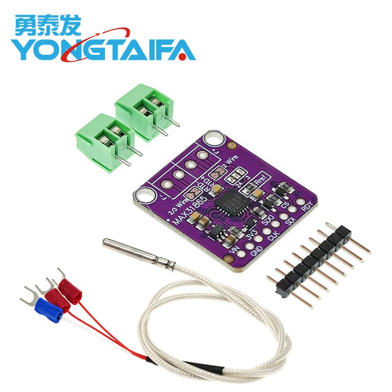 MAX31865 RTD Platinum Resistance Temperature Detector PT100 to PT1000