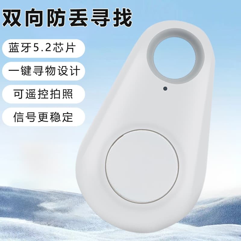 Keychain Anti-Lost Device, Smart Bluetooth Anti-Lost Device for Mobile Phones, Two-Way Search, Anti-Loss, Location Reminder Fd-01