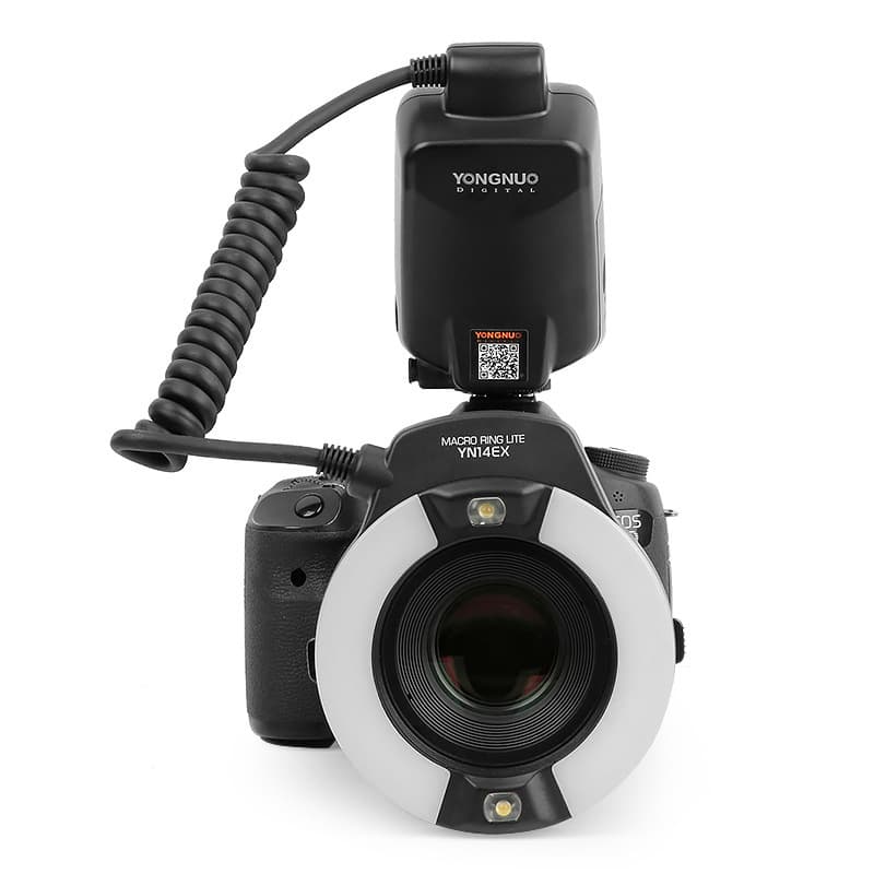 Yongnuo YN14EX Ring Flash Macro for Oral, Teeth, Insects, Jewelry Photography, Compatible with Canon