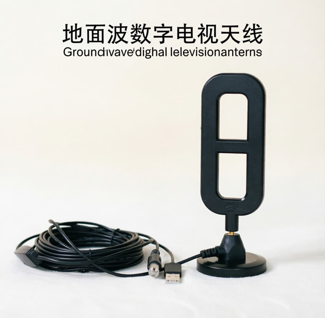 Antenna D TV Receiver Ground Wave Communication Antenna TMB One Piece Digital Satellite Free HD Indoor and Outdoor Network
