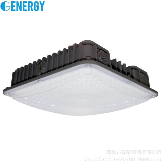 A-tone power and color temperature 40W 60W 80W 100W gas station parking lot flame-retardant and explosion-proof oil depot warehouse garage light