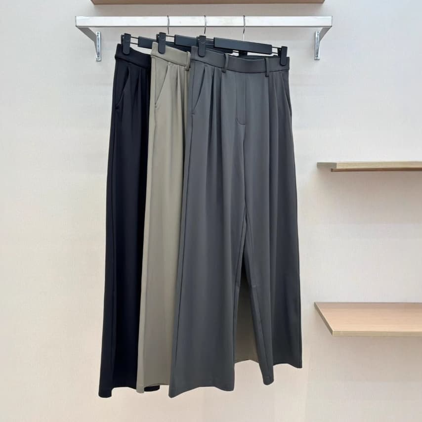 LU (Original) Bonded Seam Correct Version Daydrift Wide-Leg Casual Trousers High-Waist Wide-Leg