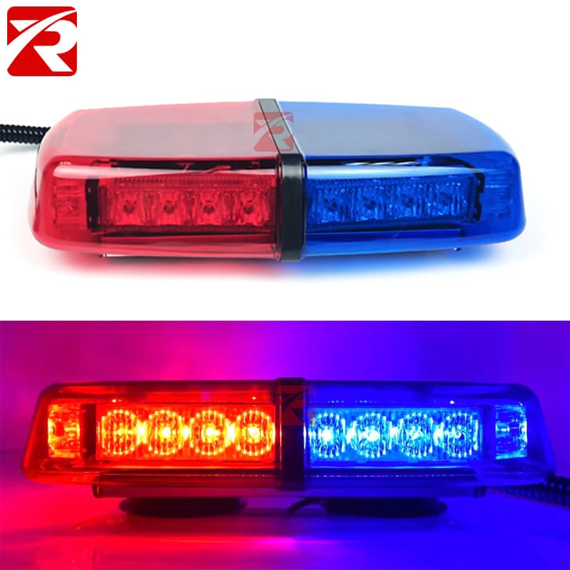 24 LED short row flash warning lights, trailer warning lights, engineering work warning lights, roof flash warning lights