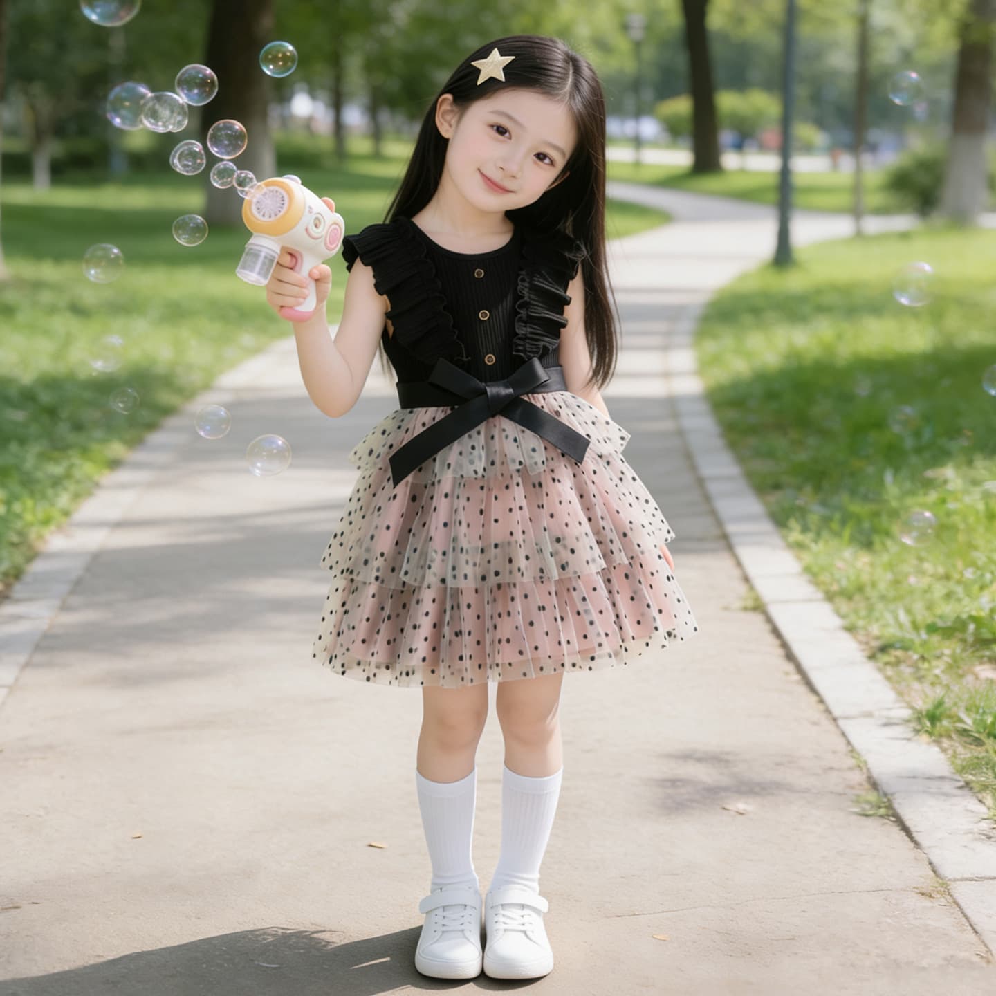 Girls summer short-sleeved suit 2026 new children's casual cartoon summer suit baby girl thin shorts two-piece set