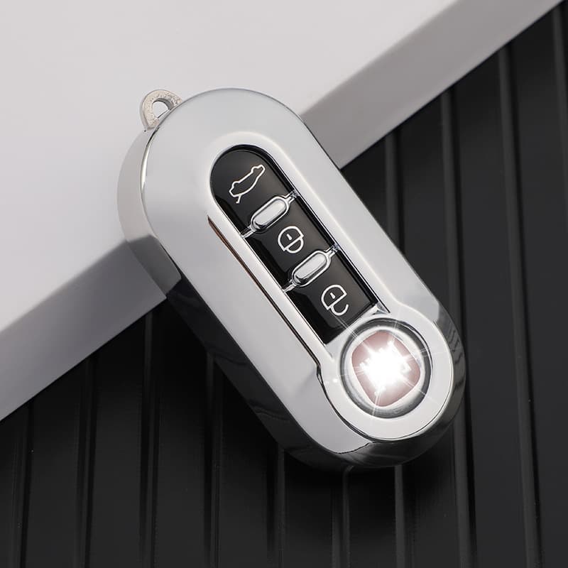 Cross-Best-Selling 3-Button FIAT Fiat 500 Bravo Linea Car Key Cover Folding Key Case Shell Buckle