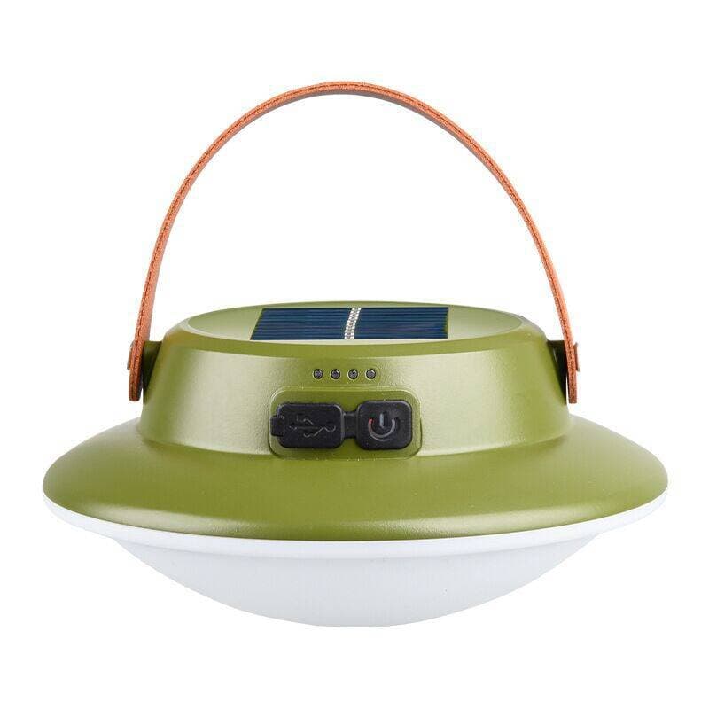 Cross-border solar-powered camping light, multi-function outdoor waterproof emergency power bank, portable tent lantern