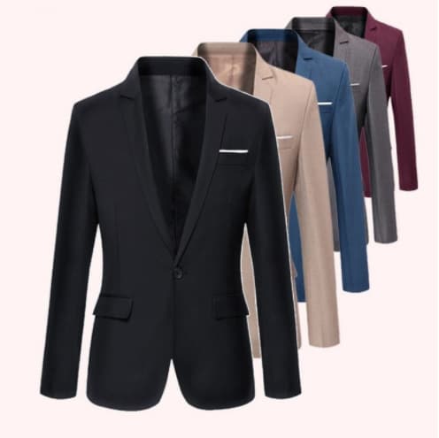 Foreign trade cross-border European size new thickened men's casual suit slim fit small suit jacket Korean style trendy men's clothing