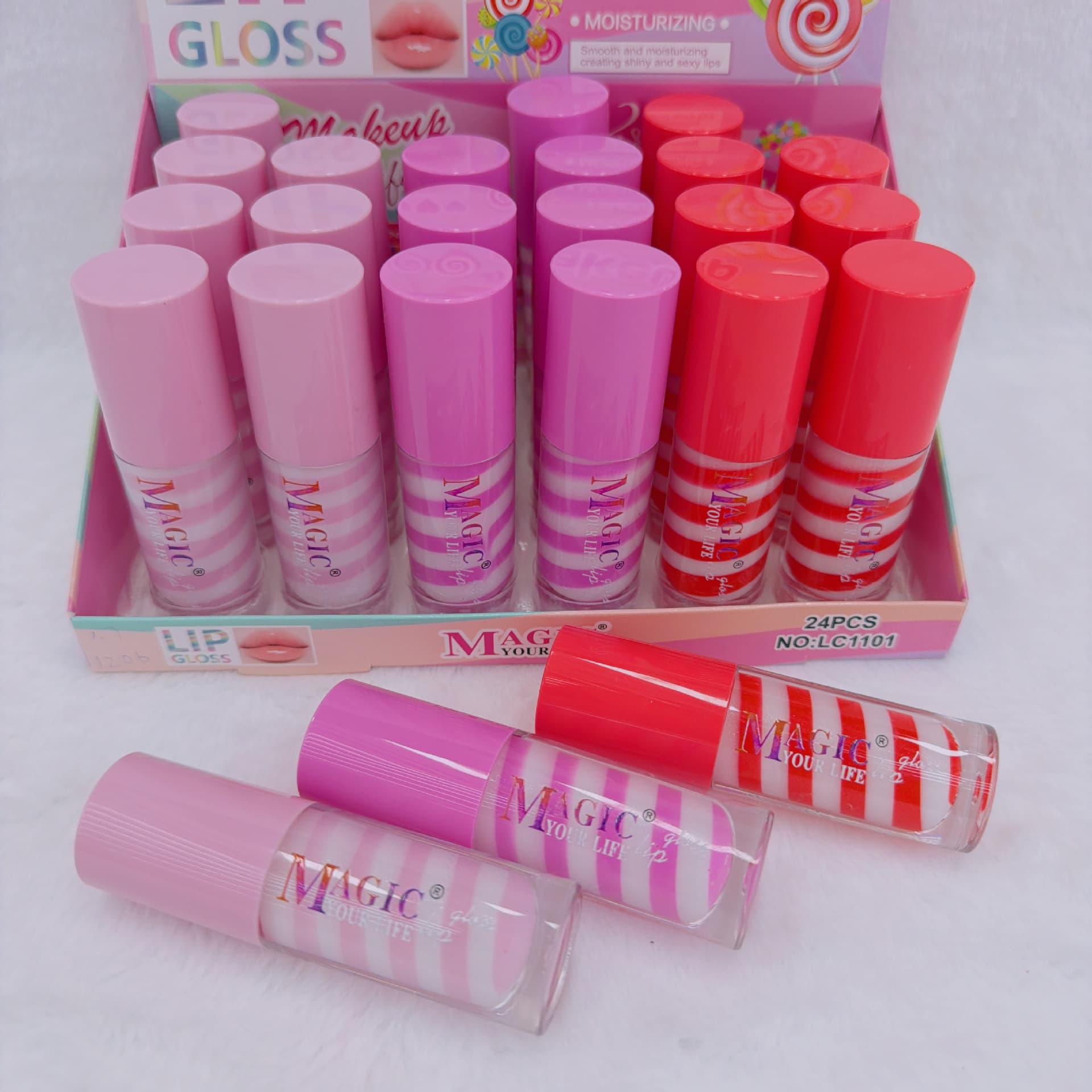2024 New Moisturizing Lip Oil Lipstick Water Lip Gloss Mirror Glass Lip Gloss Lip Glaze In Stock