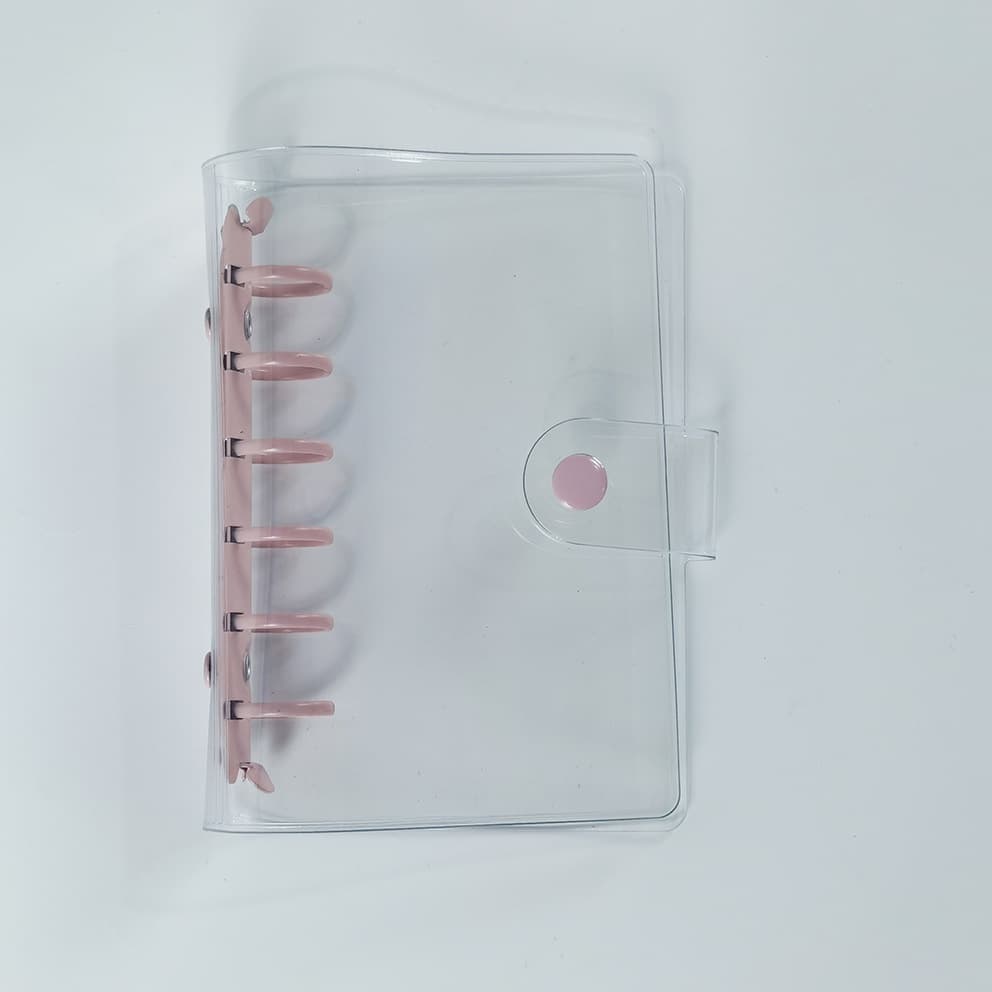 A7 6-Hole Binder Shell Planner Journal Diary Notebook Student Idol Merchandise Storage Photo Album Girl Small Card