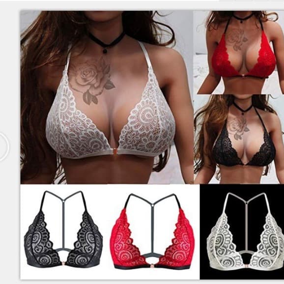 Amazon lazada popular sexy lace rose gold buckle bra manufacturer wholesale one piece dropshipping 866840