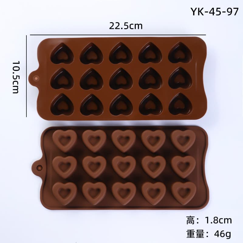 Cross-border Multi-style Cartoon Silicone Chocolate Mold Numbers Letters DIY Baking Mold Gummy Ice Cube Mold