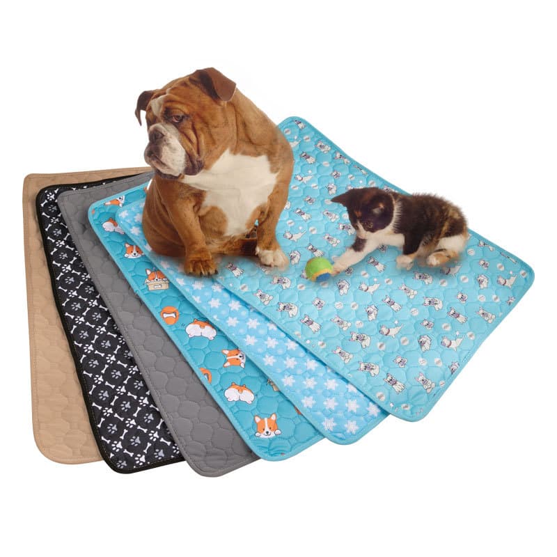 Reusable Washable Pet Pee Pad, Waterproof, Non-Slip, Absorbent Dog Urine Pad, Training Cat Diaper