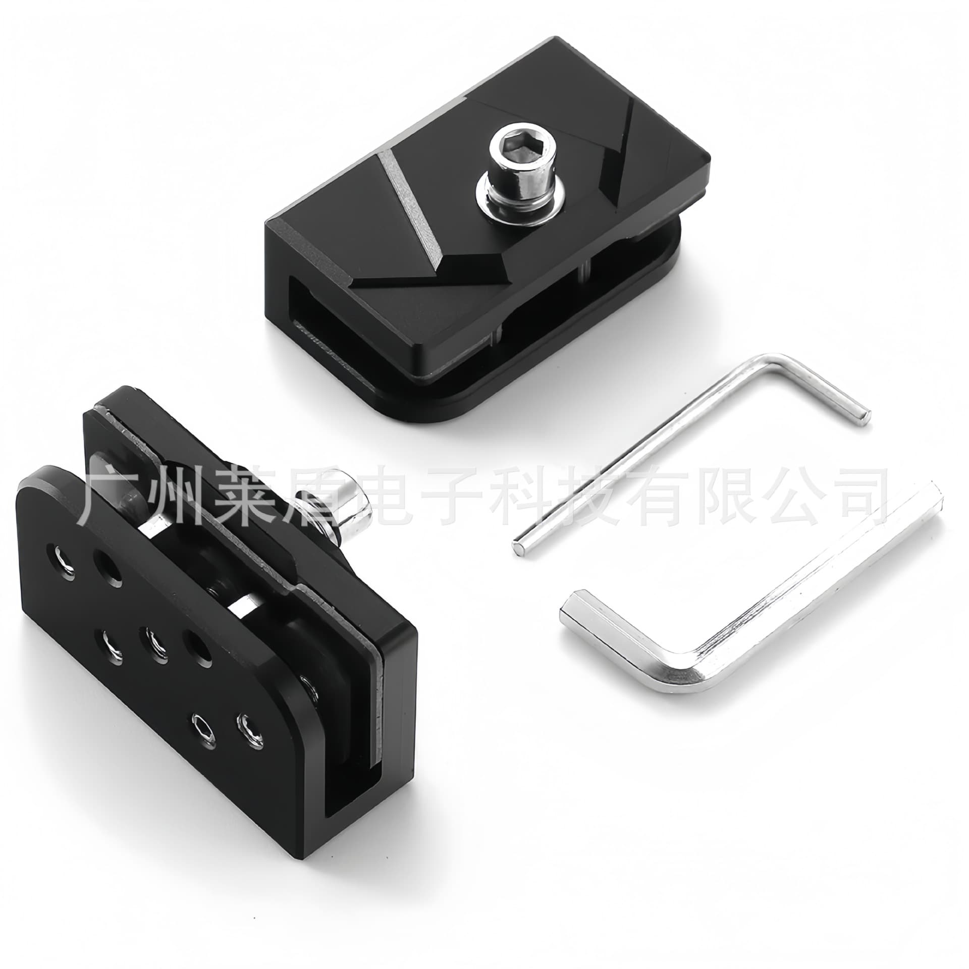 Car Hood Spot Light Bracket, Engine Hood Damage-Free Light Mount for Off-Road Vehicle LED Lights, Aluminum Alloy Base