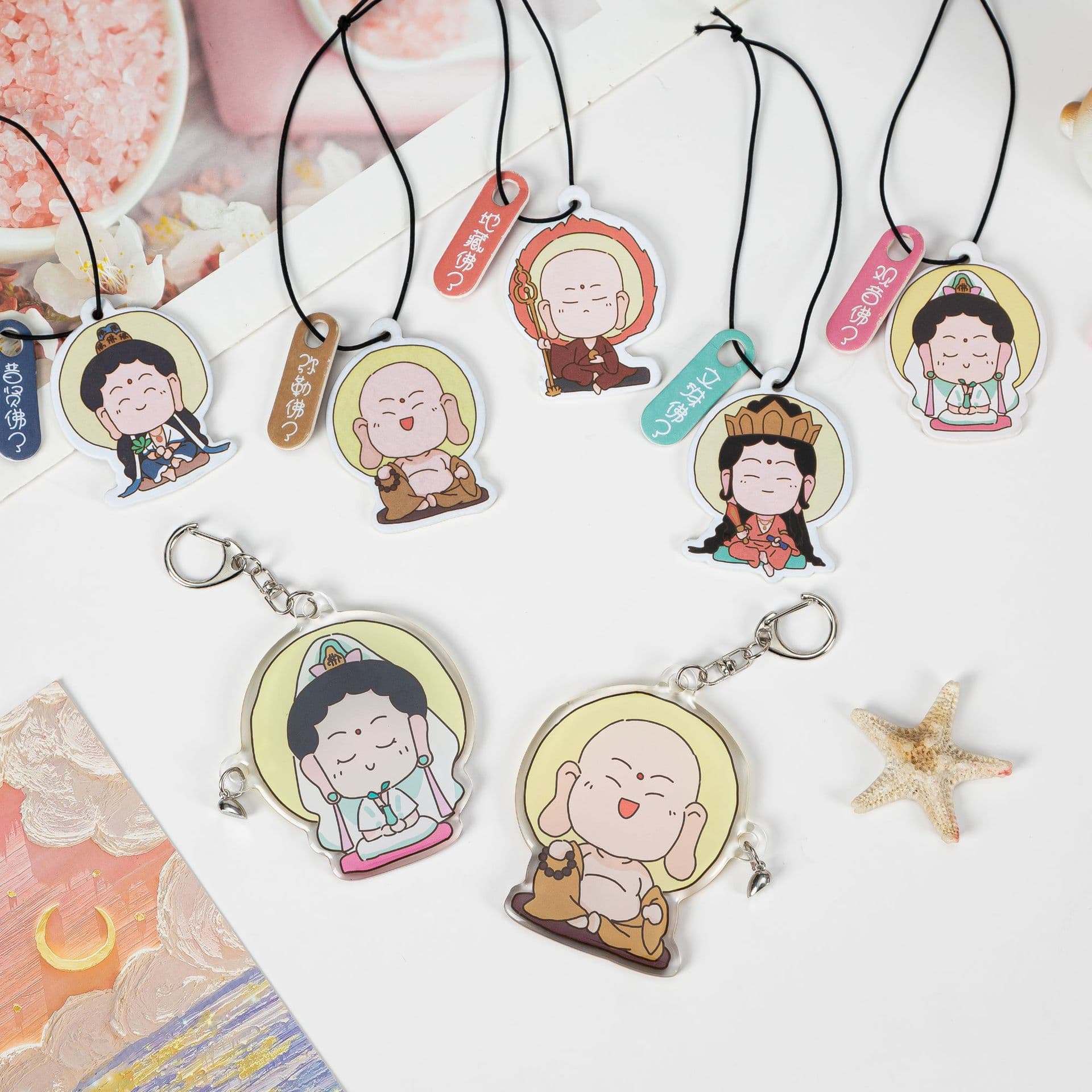 [National Trend Zen Style] "I Got It Buddha" Scented Clip, Hanging Car/Wardrobe Fragrance, Direct Supply from Manufacturer