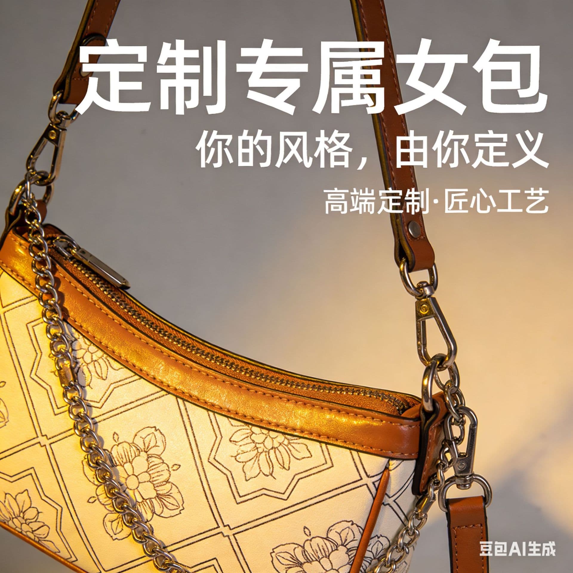 Custom Processing Women's Bags Domestic and International Brands Women's Bags Made to Order from Drawings and Samples High-End Bags Handheld Tote Bags Cross-Border