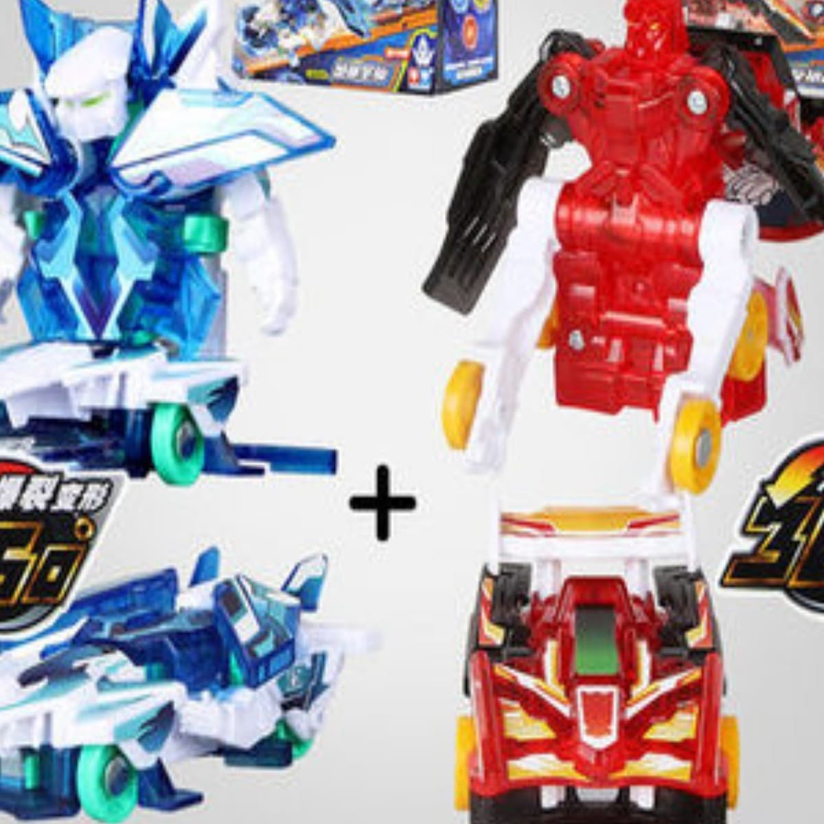 Genuine Audi Double Diamond Blast Racer Storm Knight Primitive Star God Heavy Armor Kai King Transformable Toy 682101