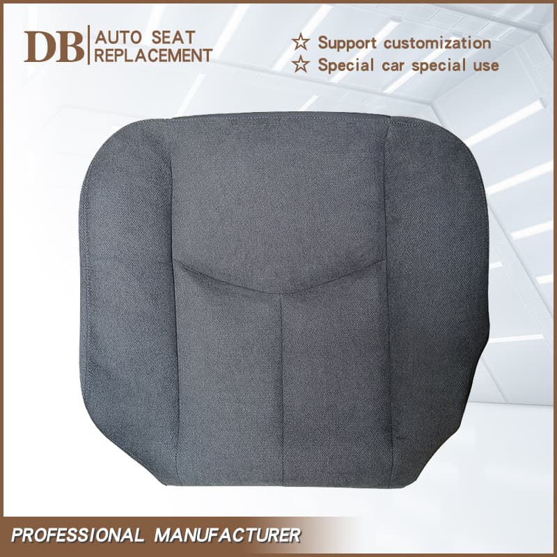 Replacement Cloth Seat Cover for 2003-2006 Silverado Driver Seat Cushion, Car Seat Renovation and Modification