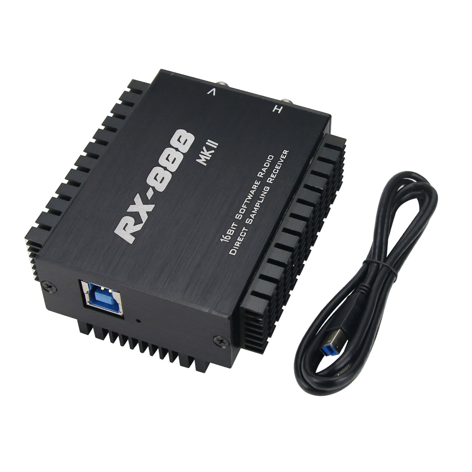 RX-888 MKII SDR Radio Receiver SDR LTC2208 16-bit ADC R828D