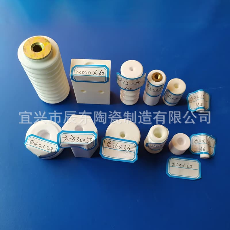 Spiral Twist Stopper Ceramic Accessories Alumina Precision Ceramic Special-shaped Parts Processing Wear-resistant High-temperature Resistant