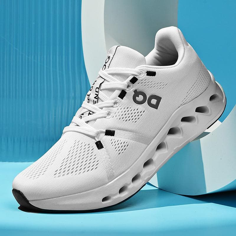 Fashionable Shock Absorption Running Shoes Soft Breathable Anti-slip Sports Footwear Comfortable All-Season Unisex Sneakers