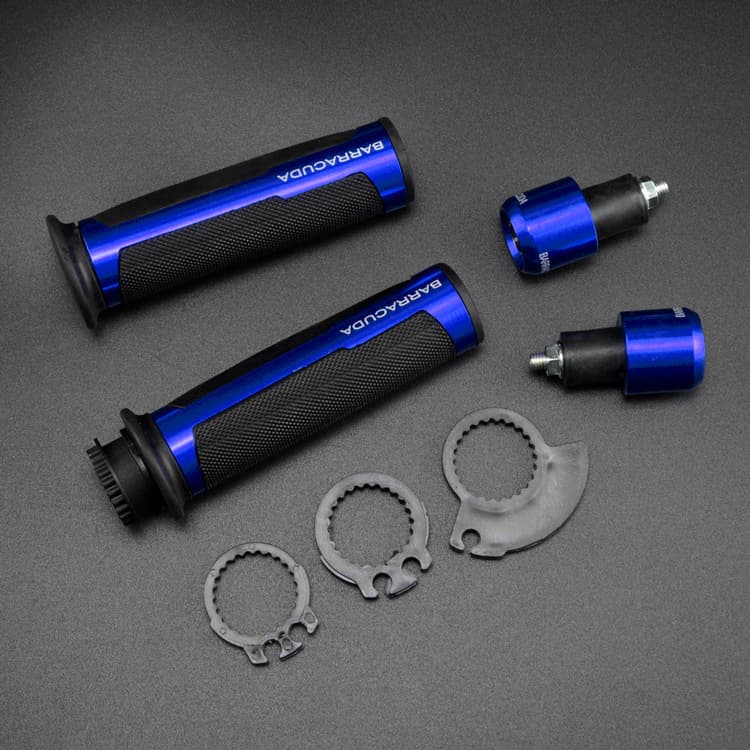Motorcycle accessories MSX125 Wangjiang doll silver steel little monster handlebar gloves handlebar glue aluminum alloy faucet handlebar