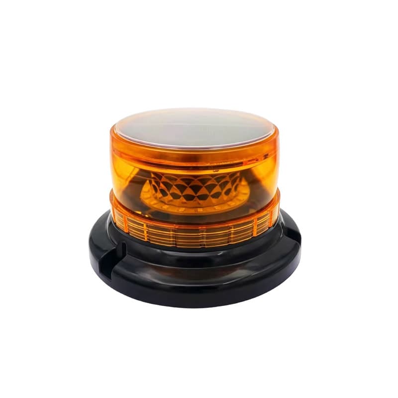 Factory Warning Light, Traffic Construction Night LED Ceiling Light, Engineering Light, Solar Powered Strong Magnetic Vehicle Light, Flashing Light