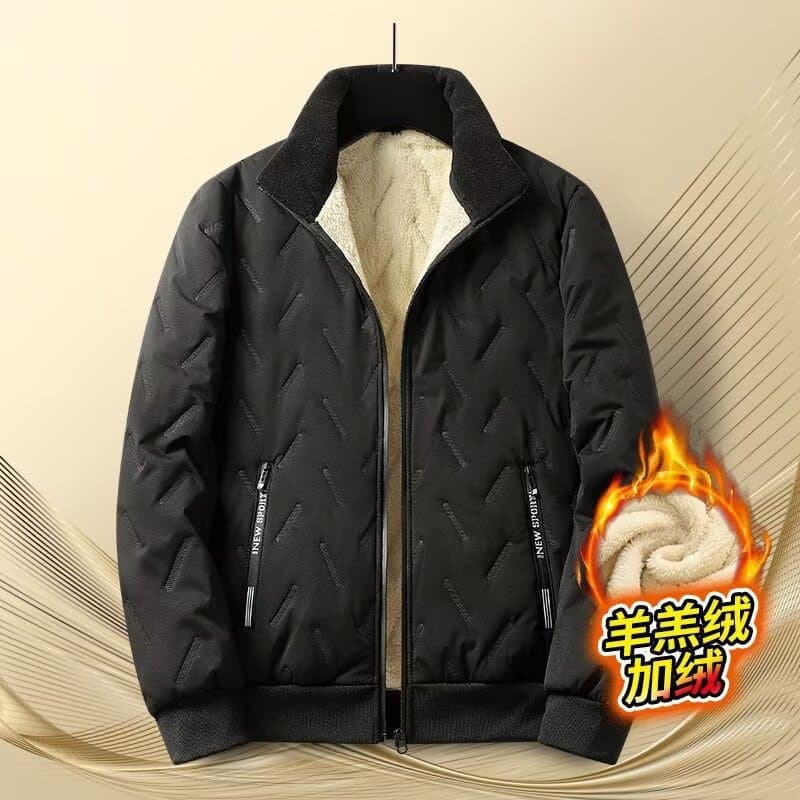 2025 New Winter Cotton Padded Jacket for Men, Thick Warm Puffer Coat, Sporty Casual Trendy Stylish Outerwear