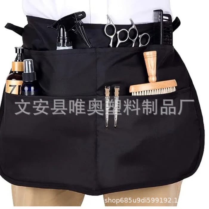 New hair salon barber's special waist bag tool kit half-waist apron hairstylist accessories bag hair apron