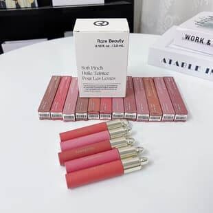 Cross-border Rare Beauty Selena Lip Gloss Silky Lipstick Mirror Finish Hope Liquid Blush Happy/Joy