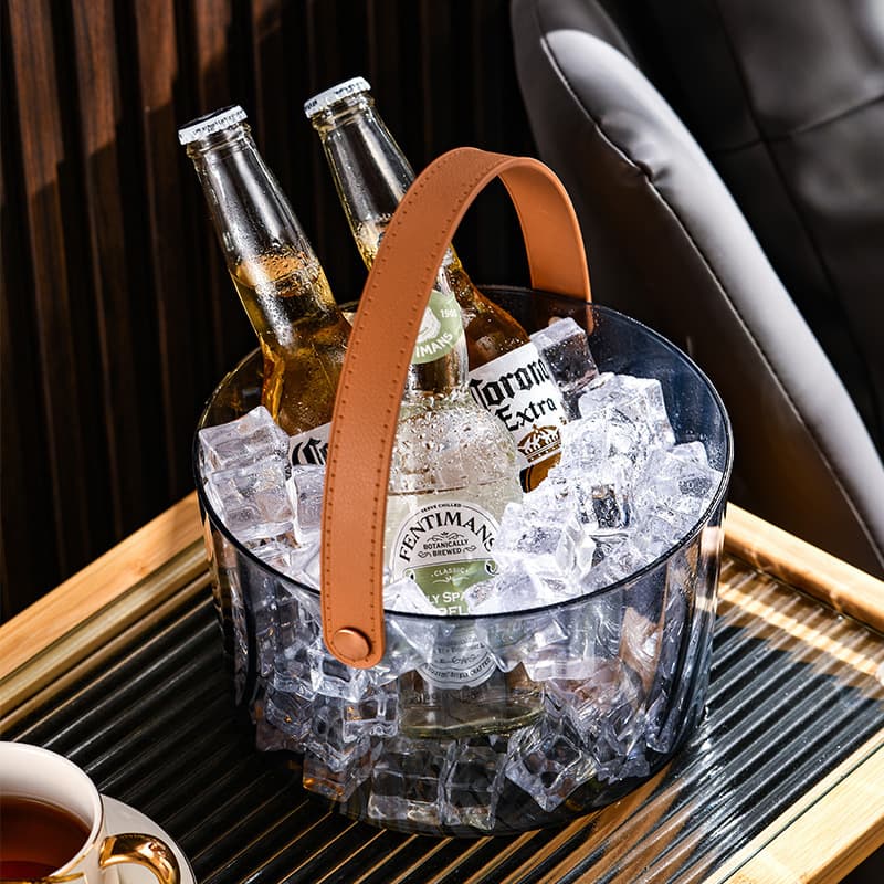 Special Offer: Portable Home Ice Bucket, Bar Ice Bucket, Beer Ice Bucket, Party Fruit Storage Bucket, Fireside Iced Tea Plastic Ice Bucket