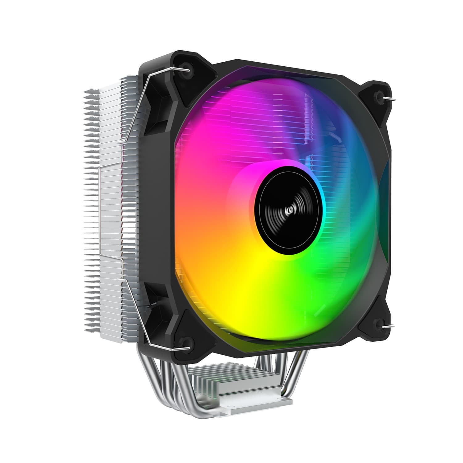 Huntkey CPU Cooler Air Cooling Ice Seal 400 Xuanrui Silent Colorful Desktop Computer CPU Fan Heatsink