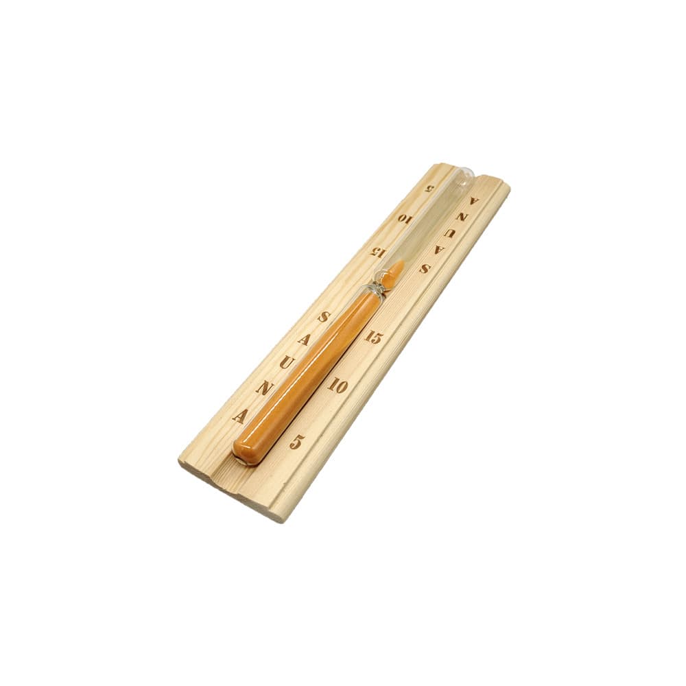 Sauna Timer Hourglass Sauna Dry Steam Room Accessory Wooden Timer Hourglass